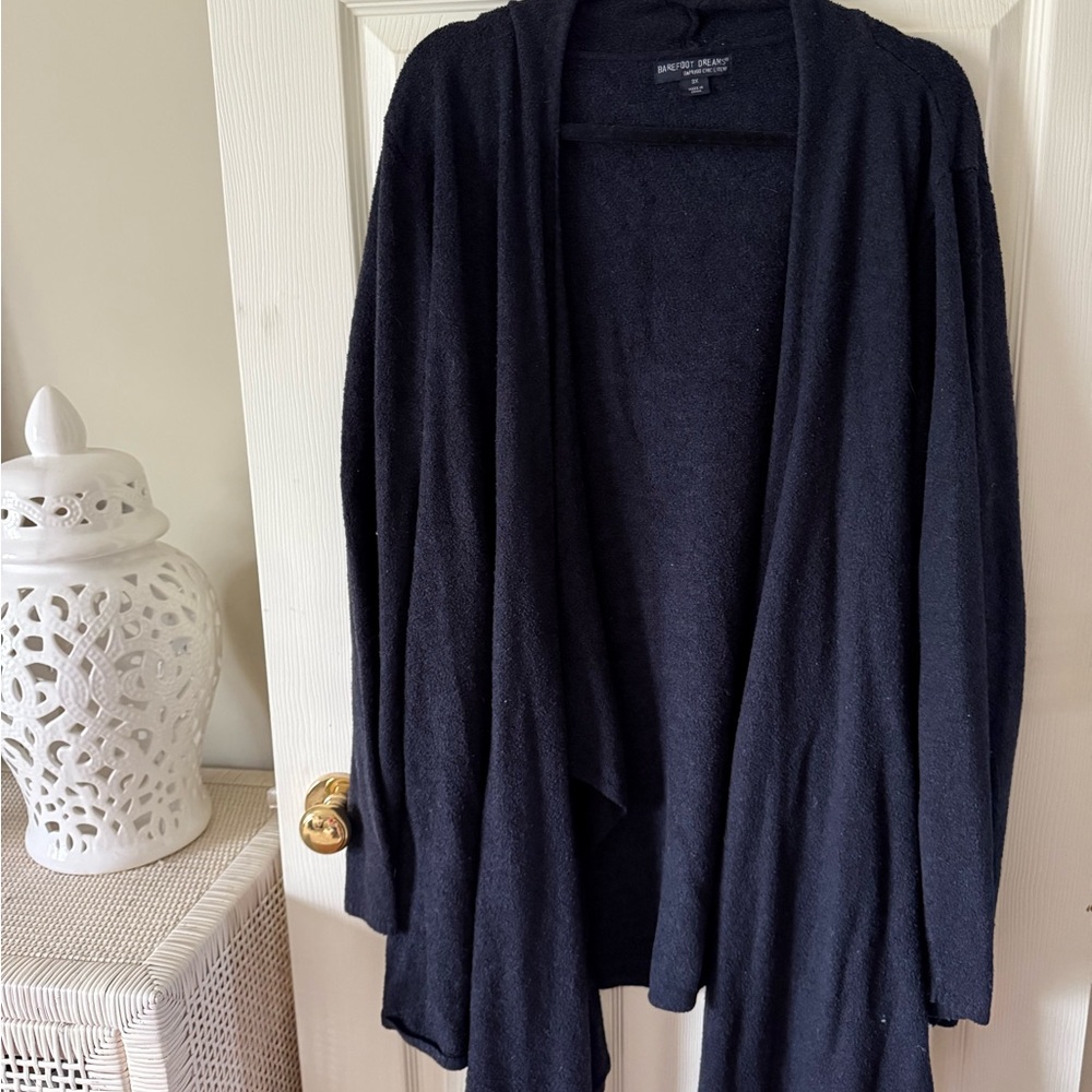 Barefoot Dreams Navy Cardigan